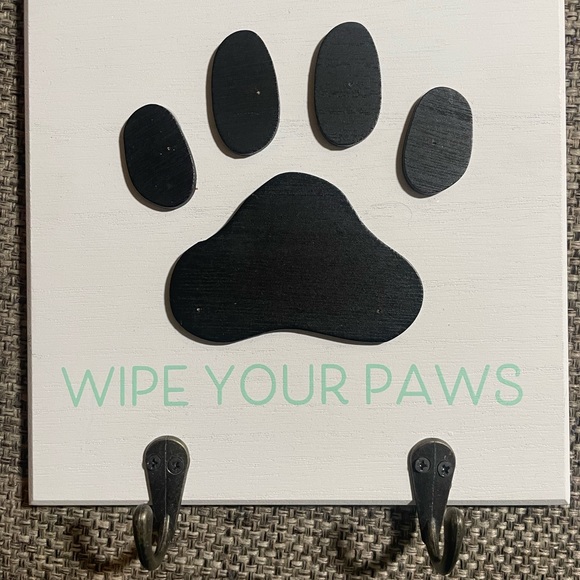 Pet Owner Bundle: Leash Holder & Decorative Sign - Picture 2 of 9